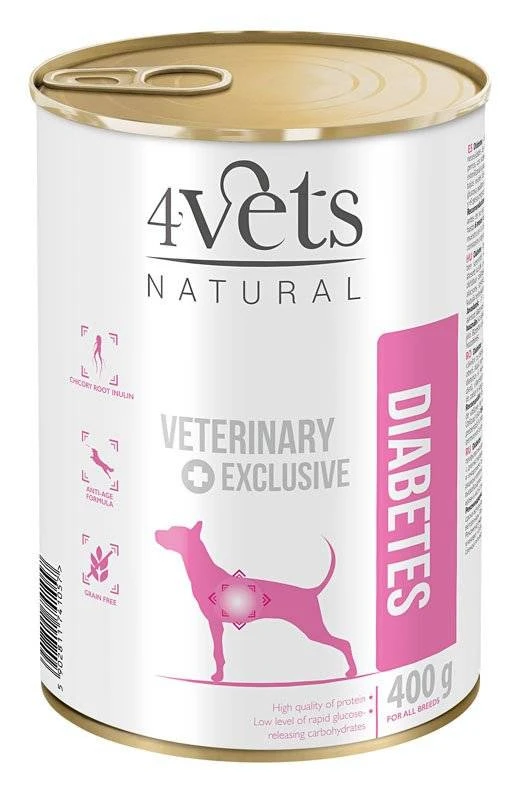 4Vets Dog Diabetes 400g X6 1 4Vets Dog Diabetes 400g X6