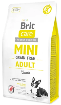 Brit Care Mini Grain Free Adult Avec Agneau 2kg