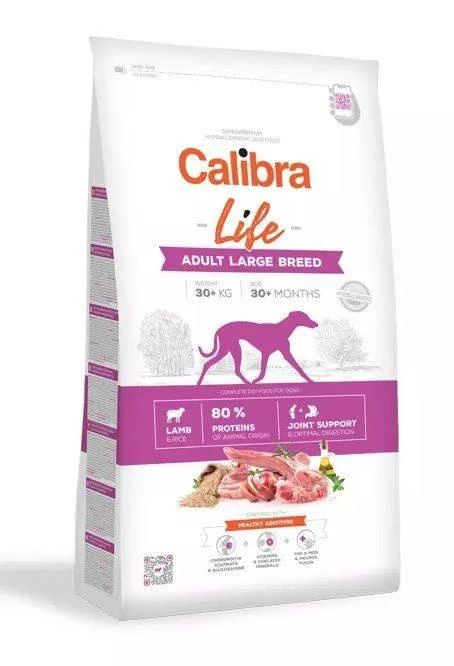 Calibra Dog Life Adulte Agneau Grandes Races 12kg 1 Calibra Dog Life Adulte Agneau Grandes Races 12kg