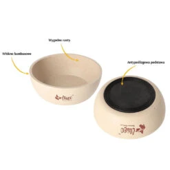 DINGO- Bol Antidérapant En Fibre De Bambou - 1500ml 11 DINGO- Bol Antidérapant En Fibre De Bambou - 1500ml -Magasin De Mode Pour Animaux Et Chiens fre pl DINGO Bol antiderapant en fibre de bambou 1500ml 29828 6