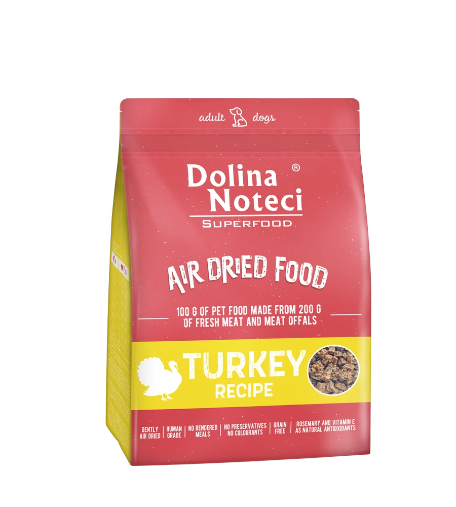 DOLINA NOTECI Superfood Turkey Dish - Croquettes Pour Chiens 1kg 1 DOLINA NOTECI Superfood Turkey Dish - Croquettes Pour Chiens 1kg