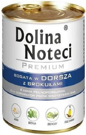 Dolina Noteci Premium Morue Avec Brocoli 400g X6 1 Dolina Noteci Premium Morue Avec Brocoli 400g X6