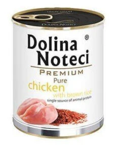 Dolina Noteci Premium Pure Poulet Avec Riz 800g X6