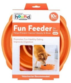 FUN FEEDER -Mini Bowl Pour Ralentir La Consommation D'orange -Magasin De Mode Pour Animaux Et Chiens fre pl FUN FEEDER Mini Bowl pour ralentir la consommation dorange 28211 4