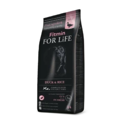 Fitmin For Life Canard Et Riz 14kg + Surprise Gratuite Pour Chien