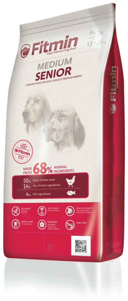 Fitmin Medium Senior Poulet 15kg 1 Fitmin Medium Senior Poulet 15kg