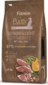 Fitmin Purity Senior Grainfree Light Lamb 12kg+ Surprise Gratuite Pour Votre Chien