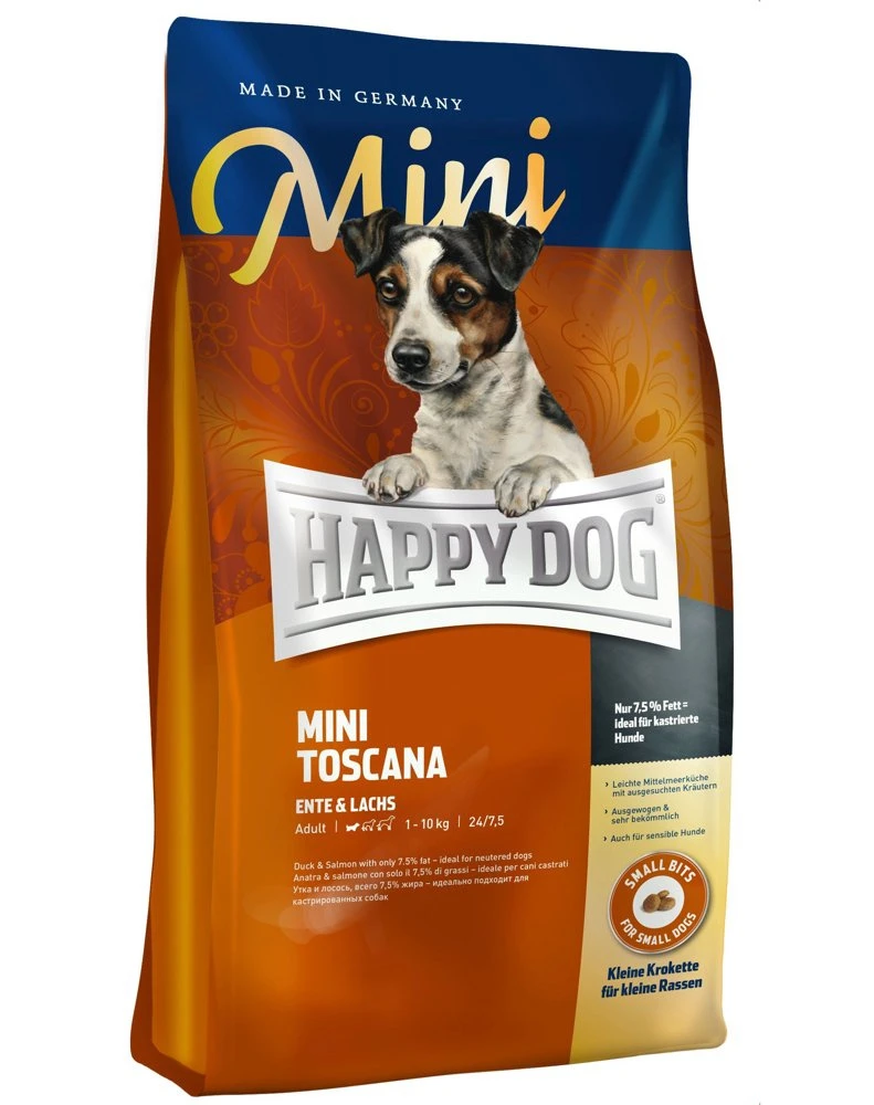 Happy Dog Mini Toscana 4 Kg 1 Happy Dog Mini Toscana 4 Kg