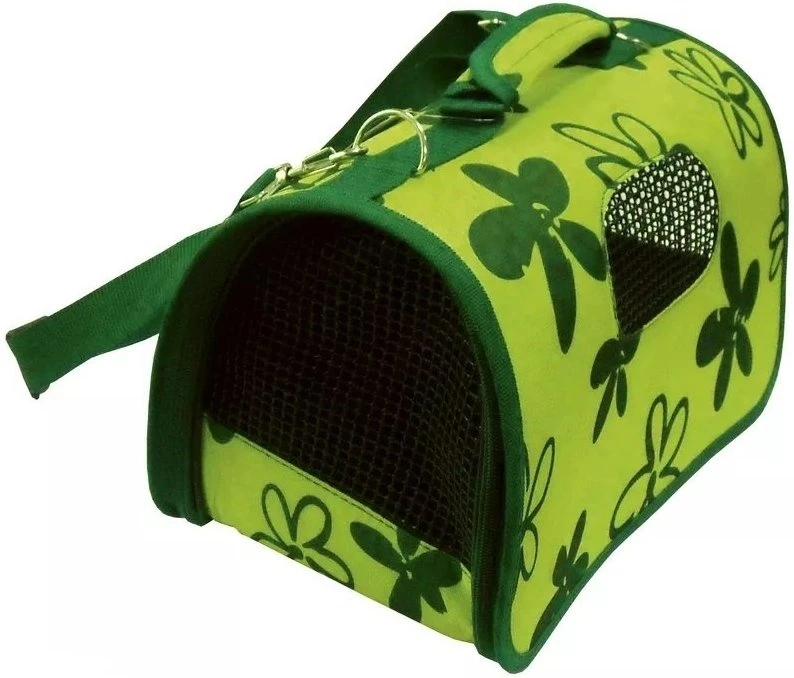 Hilton Sac De Transport Pour Chat/chien 50x26x27cm Vert 1 Hilton Sac De Transport Pour Chat/chien 50x26x27cm Vert