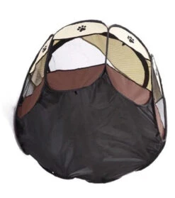 LODGE PLIANT POUR CHAT - MARRON 91x91x58cm -Magasin De Mode Pour Animaux Et Chiens fre pl LODGE PLIANT POUR CHAT MARRON 91x91x58cm 21463 3