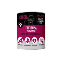 Mr.BIG Junior Morceaux En Sauce Avec Du Veau 10x400g Pour Chiens 6 Mr.BIG Junior Morceaux En Sauce Avec Du Veau 10x400g Pour Chiens -Magasin De Mode Pour Animaux Et Chiens fre pl Mr BIG Junior morceaux en sauce avec du veau 10x400g pour chiens 29093 2