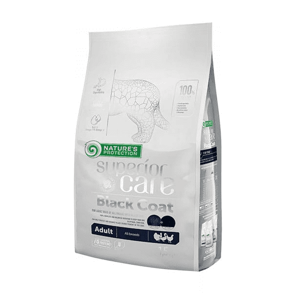 Nature's Protection Superior Care Black Coat Poultry Adult All Breeds 1,5kg 1 Nature's Protection Superior Care Black Coat Poultry Adult All Breeds 1,5kg