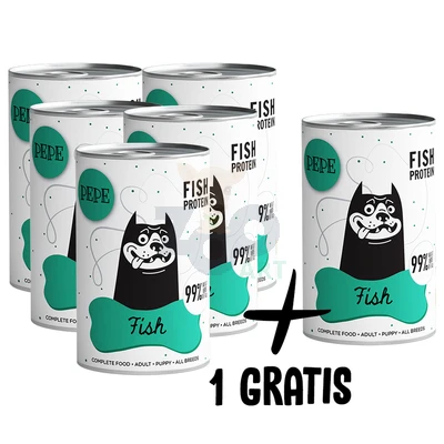 PEPE MONO PROTEIN Poisson 5x400g+1 GRATIS !!! 2 PEPE MONO PROTEIN Poisson 5x400g+1 GRATIS !!! – Image 2