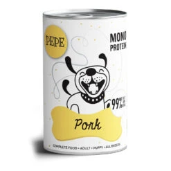 PEPE MONO PROTEIN Porc 5x400g+1 GRATIS !!! -Magasin De Mode Pour Animaux Et Chiens fre pl PEPE MONO PROTEIN Porc 400g 26579 1