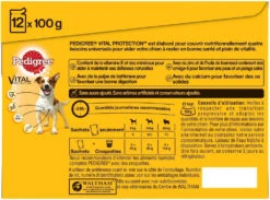 Pedigree Croquettes Humides En Gelée Pour Chiens Adultes Saveurs Variées (boeuf, Poulet, Agneau, Volaille) 40x100g -Magasin De Mode Pour Animaux Et Chiens fre pl Pedigree Croquettes humides en gelee pour chiens adultes Saveurs variees boeuf poulet agneau volaille 40x100g 10101 5