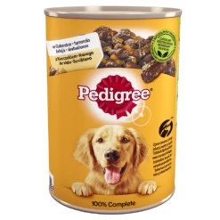 Pedigree Nourriture Humide Pour Chiens Adultes Avec Poulet Et Légumes En Gelée 400g X12 -Magasin De Mode Pour Animaux Et Chiens fre pl Pedigree Nourriture humide pour chiens adultes avec poulet et legumes en gelee 400g x12 25285 2