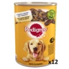 Pedigree Nourriture Humide Pour Chiens Adultes Avec Poulet Et Légumes En Gelée 400g X12
