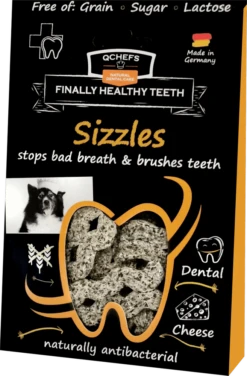 QCHEFS Sizzles Pour L'hygiène Buccale 65g