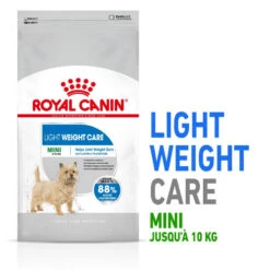 ROYAL CANIN CCN Mini Light Weight Care 1kg +OVER ZOO Délicatesse 100g GRATUIT