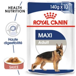 ROYAL CANIN Maxi Adult 10x140g -Magasin De Mode Pour Animaux Et Chiens fre pl ROYAL CANIN Maxi Adult 10x140g 9823 2