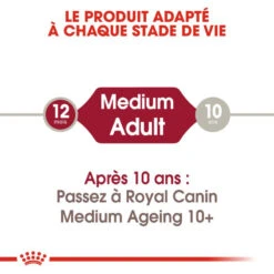 ROYAL CANIN Medium Adult 10x140g -Magasin De Mode Pour Animaux Et Chiens fre pl ROYAL CANIN Medium Adult 10x140g 9820 5