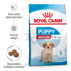 ROYAL CANIN Medium Puppy 4kg -Magasin De Mode Pour Animaux Et Chiens fre pl ROYAL CANIN Medium Puppy 4kg 16158 3