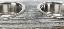 Trixie Ensemble De Bols En Bois/acier 42x10x22cm -Magasin De Mode Pour Animaux Et Chiens fre pl Trixie Ensemble de bols en bois acier 42x10x22cm 11694 5