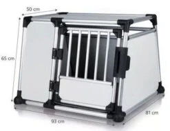 Trixie Transporteur En Aluminium L 93x65x81cm