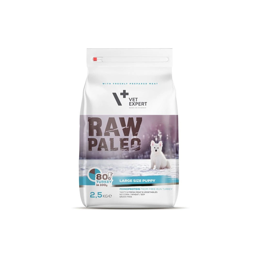 VETEXPERT Raw Paleo Puppy Large 2,5kg 1 VETEXPERT Raw Paleo Puppy Large 2,5kg