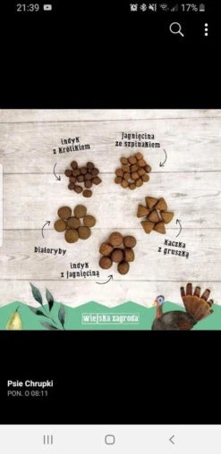 Wiejska Zagroda Ferme Rurale Dinde Et Lapin (petites Races)9kg +Surprise Gratuite Pour Votre Chien -Magasin De Mode Pour Animaux Et Chiens fre pl Wiejska Zagroda Ferme rurale Dinde et Lapin petites races 9kg Surprise gratuite pour votre chien 27389 5