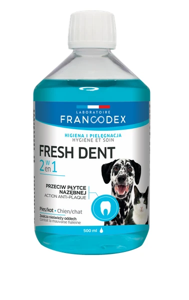 Zolux Francodex Fresh Dent Solution D'hygiène Orale Pour Chiens Et Chats 500ml 1 Zolux Francodex Fresh Dent Solution D'hygiène Orale Pour Chiens Et Chats 500ml